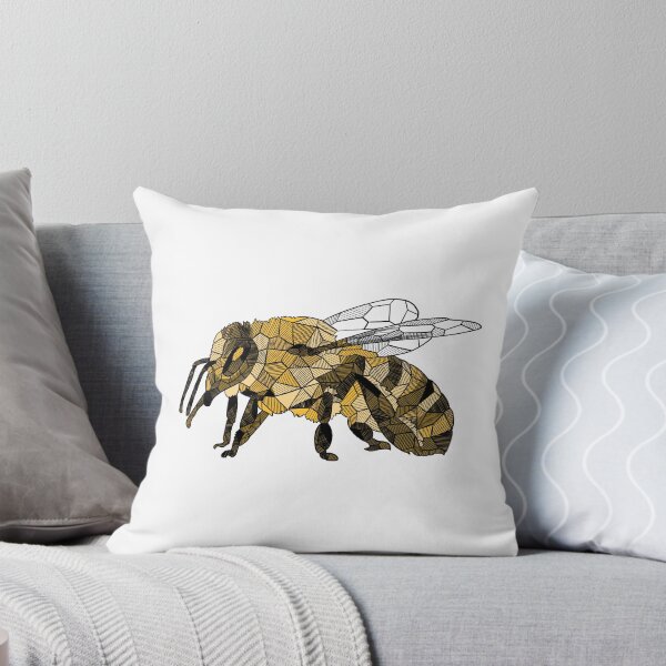 Item preview, Honey Bee Geometric Sketch Art designed and sold by polliadesign.