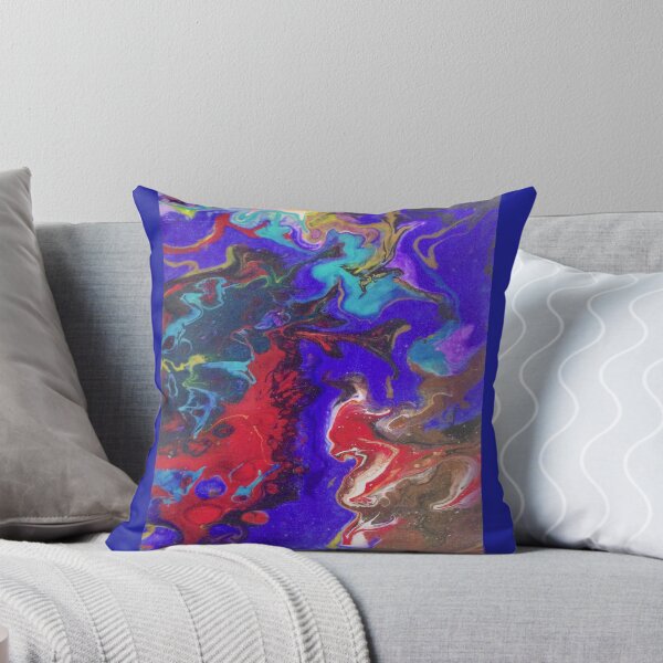 Item preview,  Blue streams and red designed and sold by fancifulflowers.
