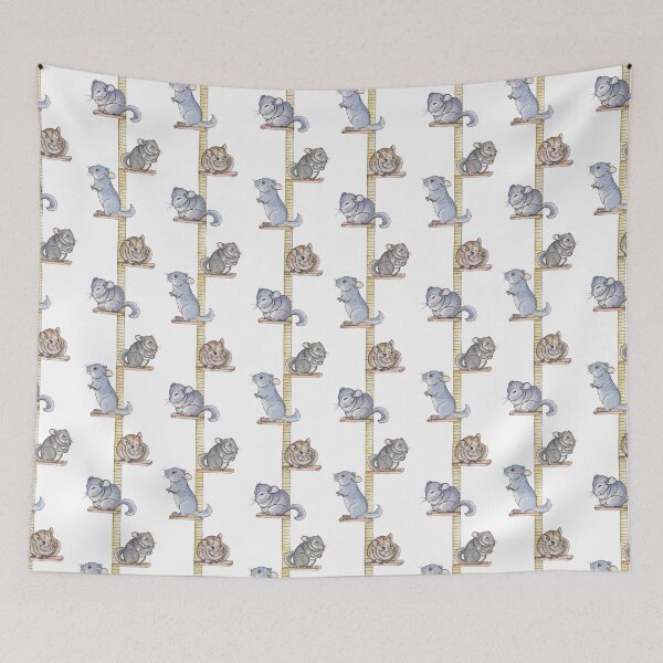 Item preview, Chinchilla Towers designed and sold by cupofcolour.