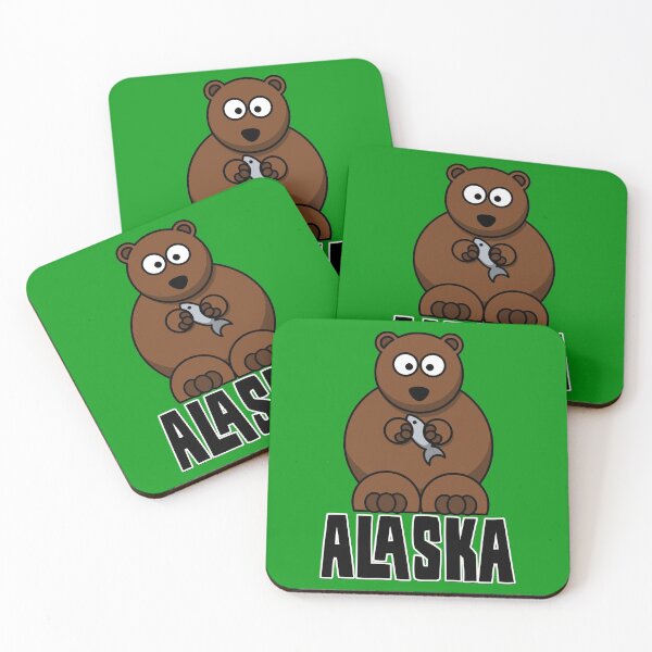 Item preview, Alaska Bear Cartoon designed and sold by AlaskaExtreme.