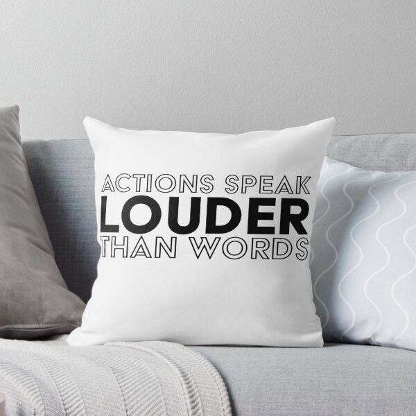 Item preview, Actions speal louder than words designed and sold by 9179designs.