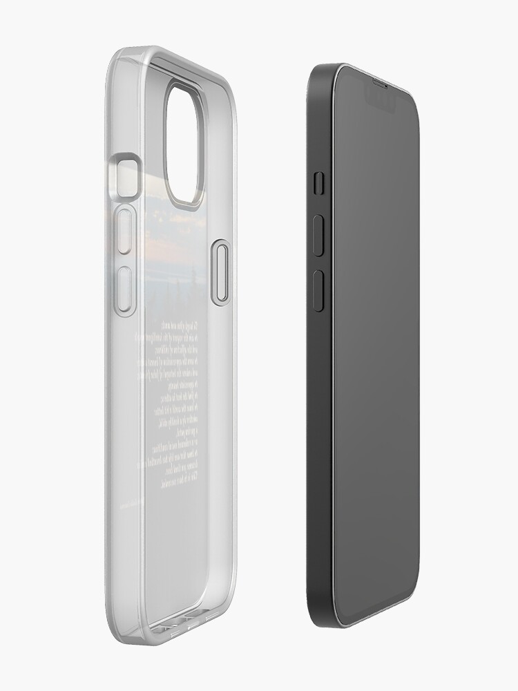 Alternate view of Emerson - To laugh often and much iPhone Case