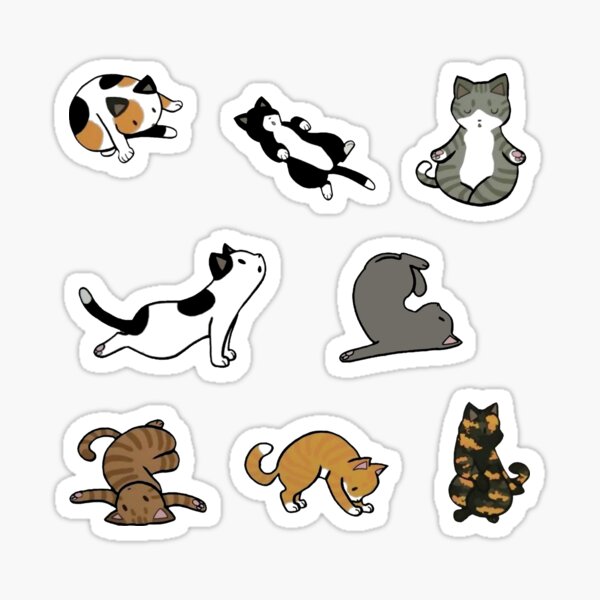 Cat Pack Sticker