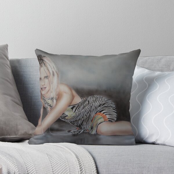 Artikelvorschau, Sarah Michelle Gellar - Airbrush-Porträt entworfen und verkauft von Janne Flinck.