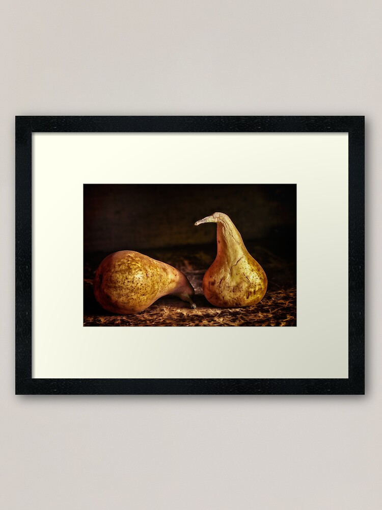 Alternate view of Pears still life Framed Art Print