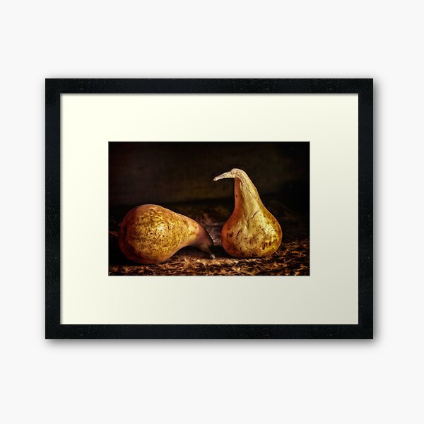 Pears still life Framed Art Print