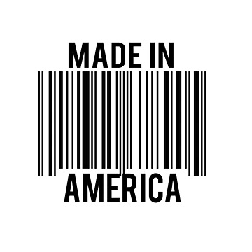 Artwork thumbnail, Made In America Bar Code by everything-shop