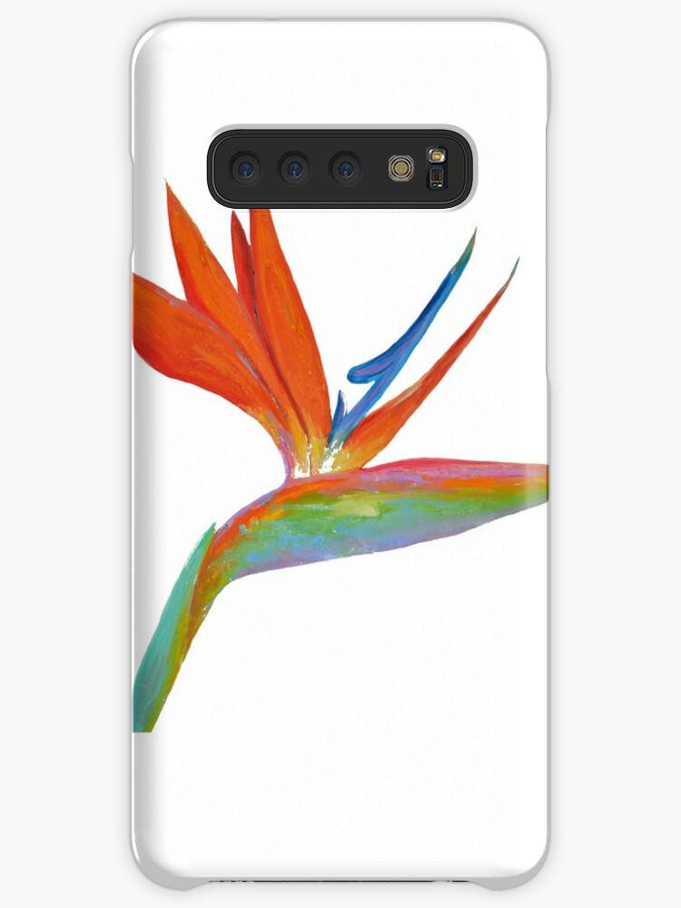 Superb Bird of Paradise Pattern Samsung S10 Case