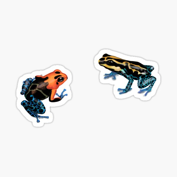 Item preview, Poison Dart Frogs designed and sold by SeaMonstress.