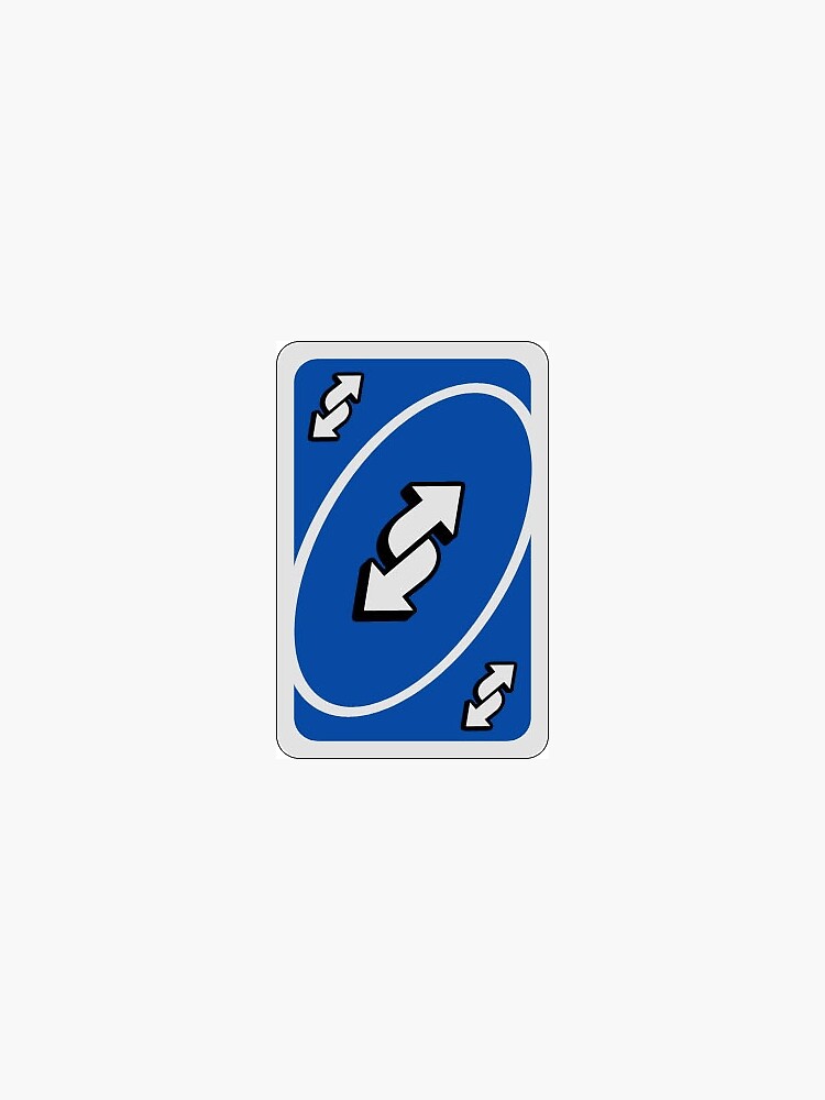 Uno Reverse card | Sticker