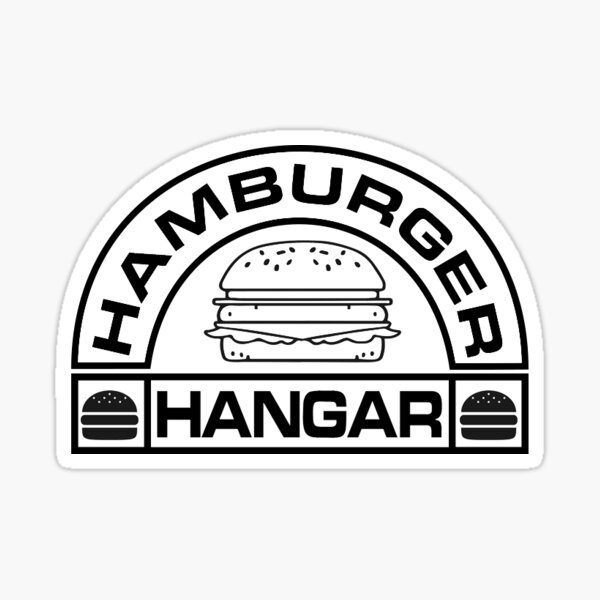 Hamburger Hangar Logo Sticker
