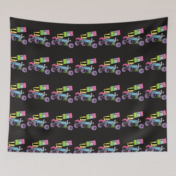 Item preview, Bunny Driving Dirt Track Sprint Car Racing designed and sold by Ginger217.