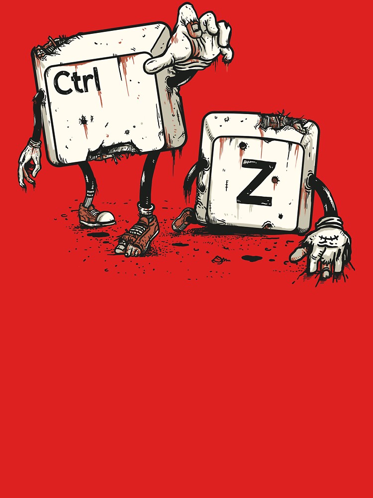 Thumbnail 7 of 7, Essential T-Shirt, Walking Undoead designed and sold by Madkobra.