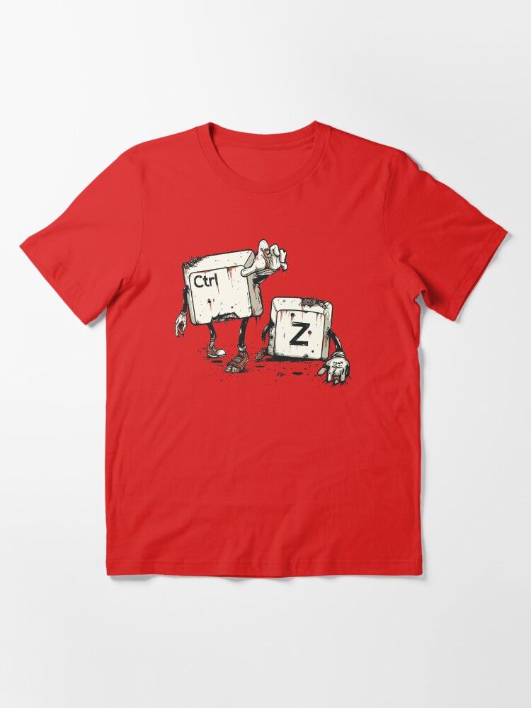 Thumbnail 2 of 7, Essential T-Shirt, Walking Undoead designed and sold by Madkobra.