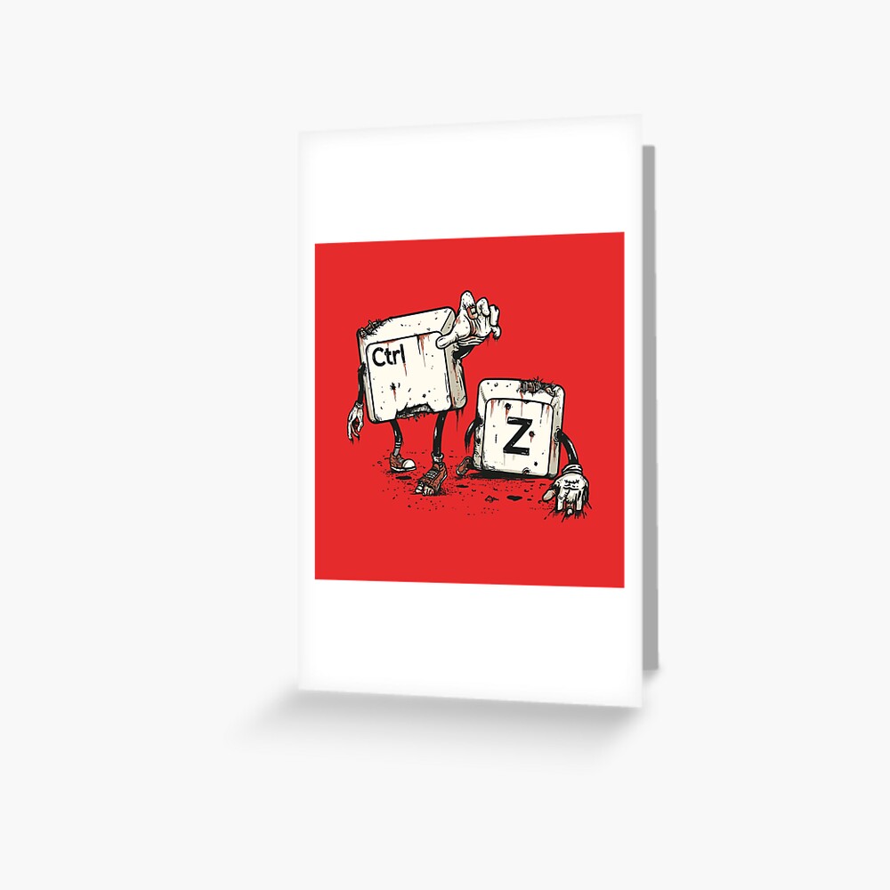 Item preview, Greeting Card designed and sold by Madkobra.