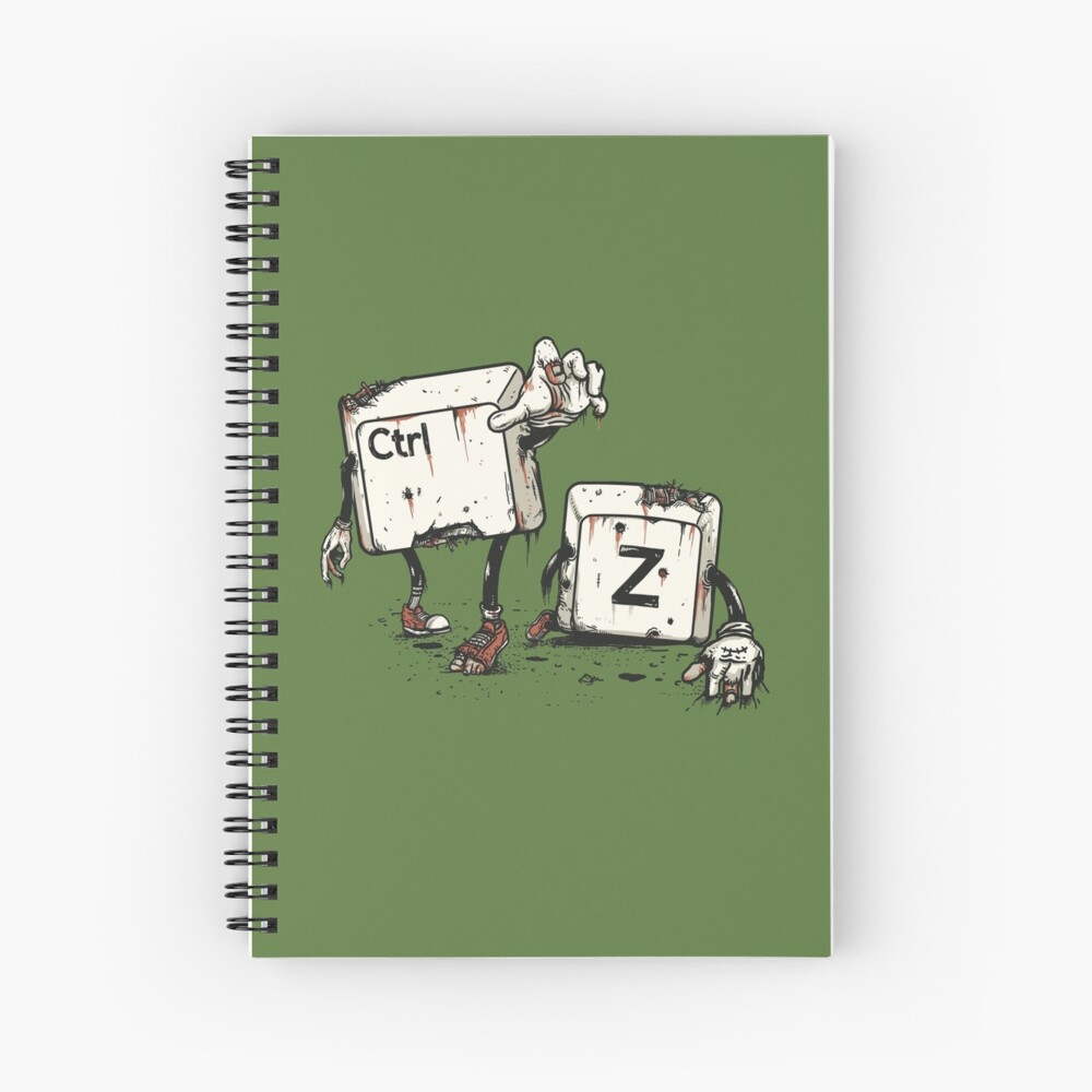Item preview, Spiral Notebook designed and sold by Madkobra.