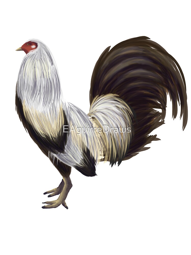 Camiseta Para Ninos Gallo Blanco De Eaguirredraws Redbubble