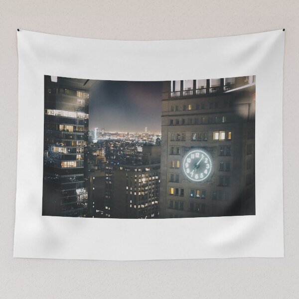 Item preview, new york city skyline at night designed and sold by KingCobbs.