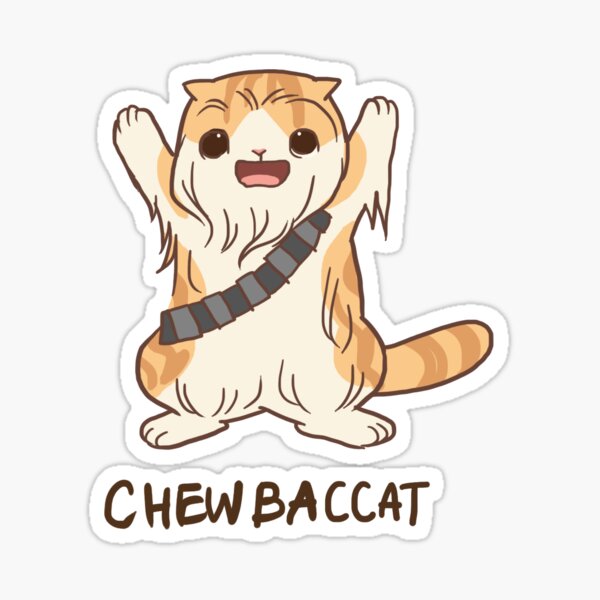 Item preview, Waffles Chewbaccat designed and sold by derlaine.