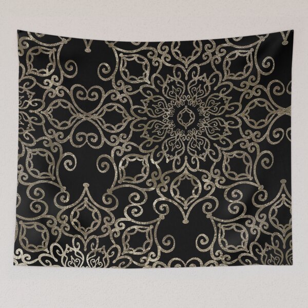 Item preview, Tangier Market Black designed and sold by Sasha Art Gallery.