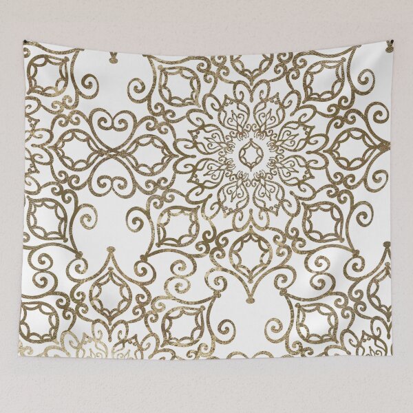Item preview, Tangier Market White designed and sold by Sasha Art Gallery.