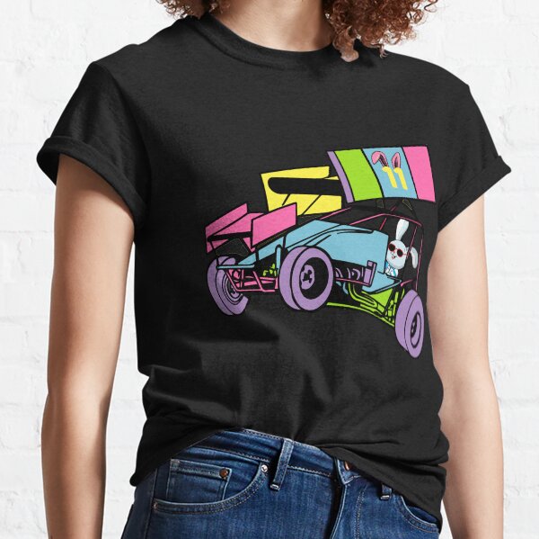 Item preview, Bunny Driving Dirt Track Sprint Car Racing designed and sold by Ginger217.