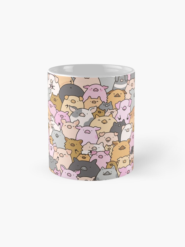 Alternate view of Pigs, Piglets & A Swine! Coffee Mug