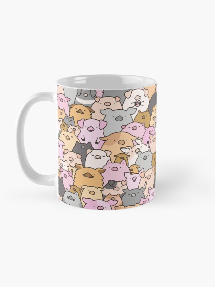 Alternate view of Pigs, Piglets & A Swine! Coffee Mug