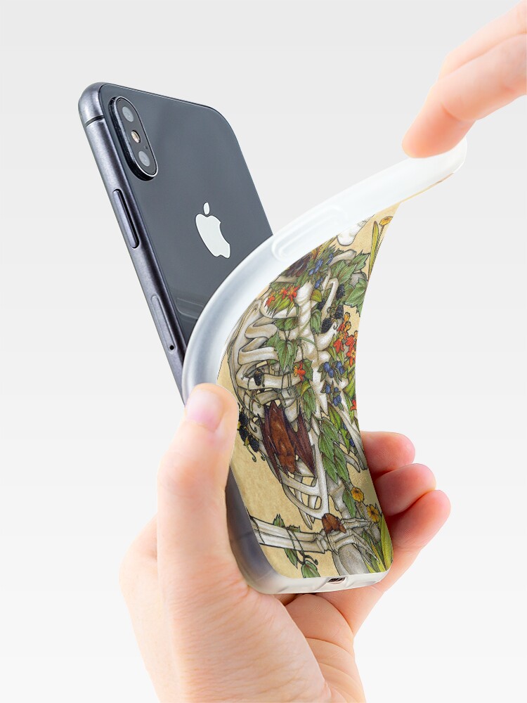 Alternate view of Bones and Botany iPhone Case & Cover