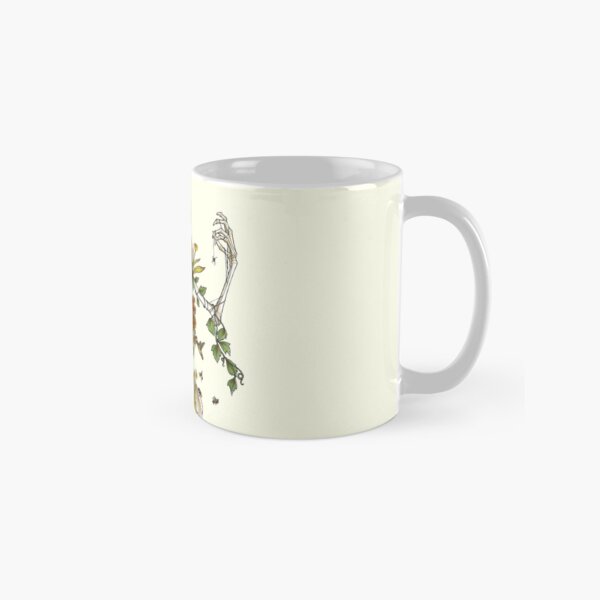 Huesos y botánica Taza clásica