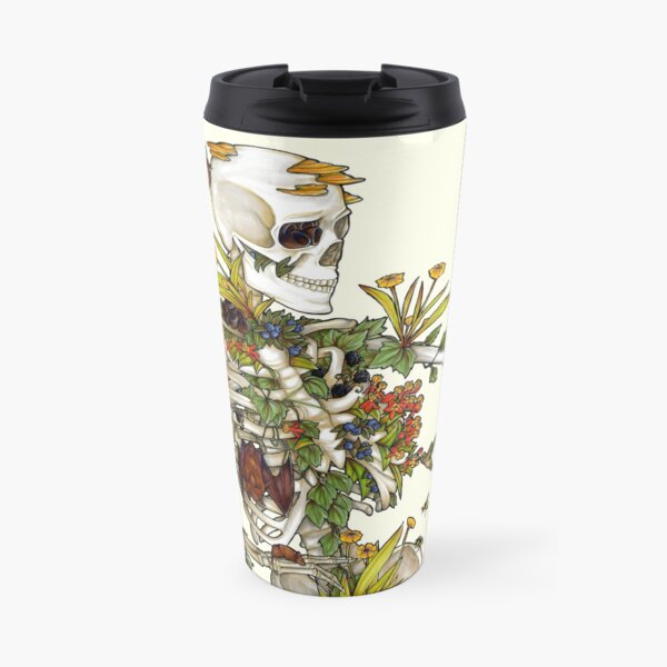 Bones and Botany Travel Coffee Mug