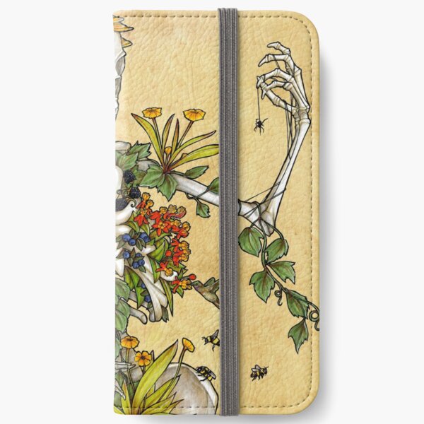 Bones and Botany iPhone Wallet