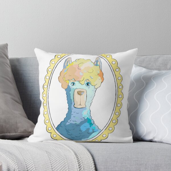 Item preview, Indifferent Alpaca designed and sold by Farrell Illustrations.
