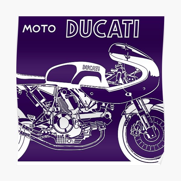 Ducati Posters Redbubble