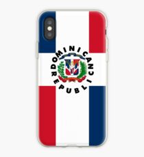 Dominican Republic Coat of Arms All Over T-shirt Apparel iPhone Case