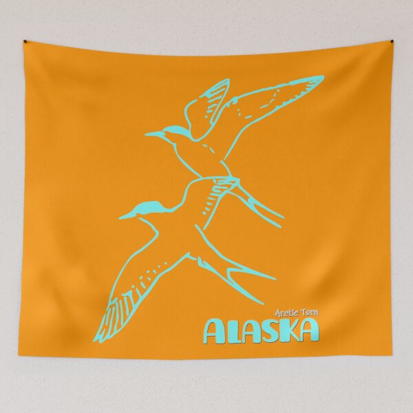Item preview, Arctic Terns Drawing, Alaska designed and sold by AlaskaExtreme.
