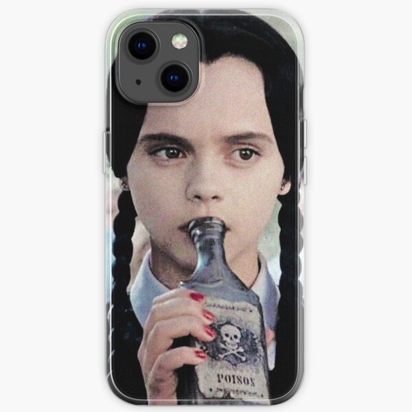 Wednesday Addams "Poison" iPhone Soft Case