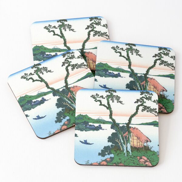 Item preview, Lake Suwa in Shinano Province by Katsushika Hokusai designed and sold by Takeda-art.