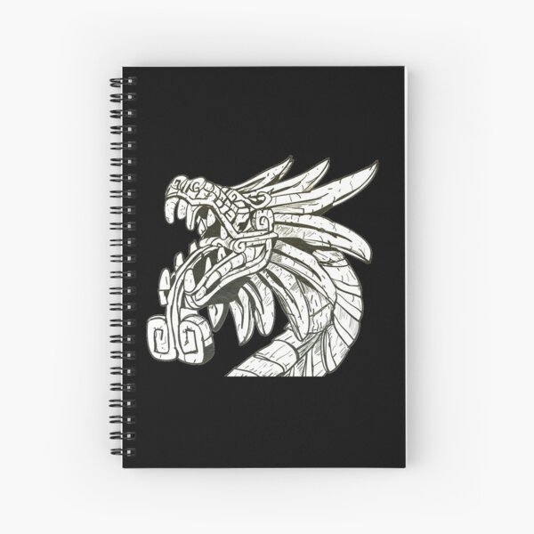 Quetzalcoatl Spiral Notebook