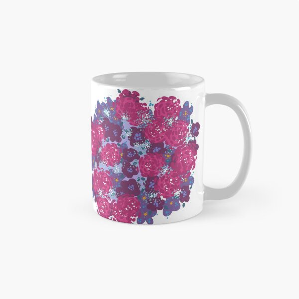 Item preview, Flores rosas y moradas designed and sold by mjfitz.