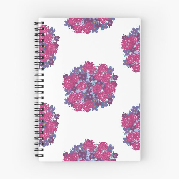Aperçu de l'œuvre Fleurs roses et violettes créée et vendue par mjfitz.