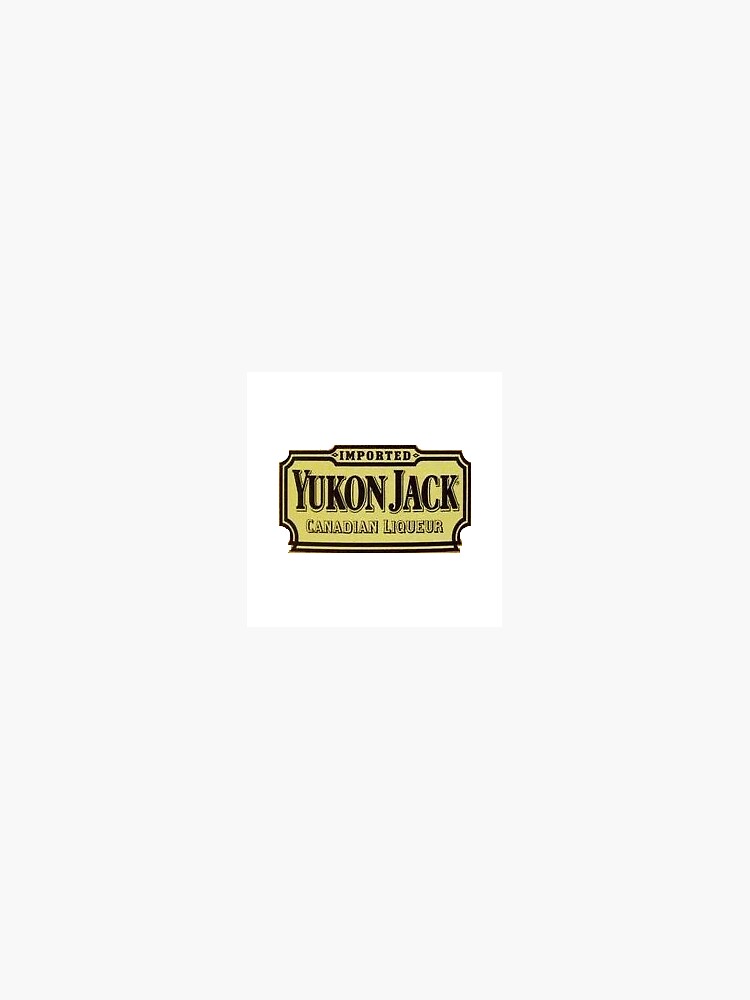 "Yukon Jack" Sticker for Sale by mayoop Redbubble