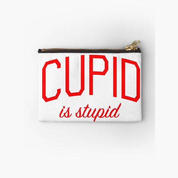 Item preview, Cupid is Stupid Anti-Valentine's Day Shirt designed and sold by bickspics.