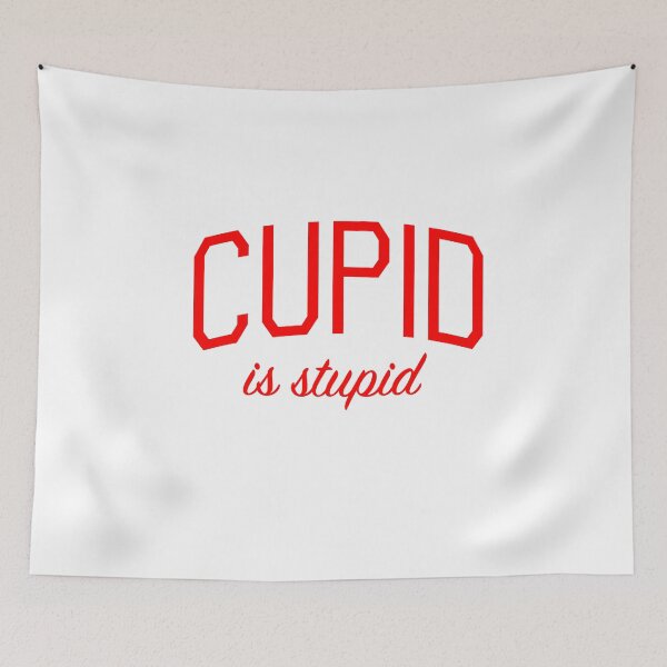 Item preview, Cupid is Stupid Anti-Valentine's Day Shirt designed and sold by bickspics.