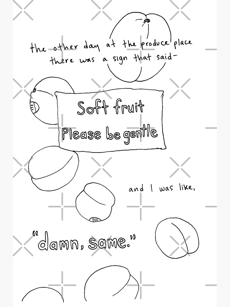 Soft fruit, please be gentle by craftordiy