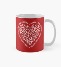 Coral Lives Matter - Coral Liebesherz Tasse (Standard)