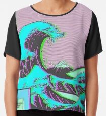Blusa La gran ola de Vaporwave Kanagawa