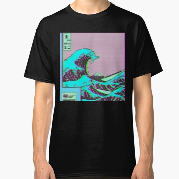 The Great Wave off Vaporwave Kanagawa Classic T-Shirt