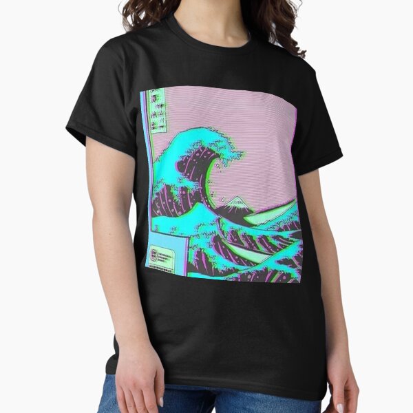 Artikel-Vorschau von Die große Welle vor Vaporwave Kanagawa, designt und verkauft von nietr.