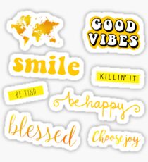 Yellow Pack Sticker